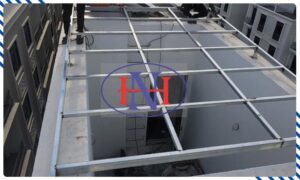 Thi công nhanh chóng, đúng tiến độ, không làm gián đoạn hoạt động kinh doanh của khách hàng.